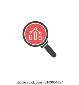 Analytics icons  symbol vector elements for infographic web