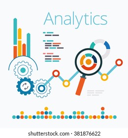 Analytics Infographic Elements