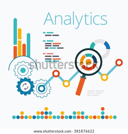 Analytics Infographic Elements