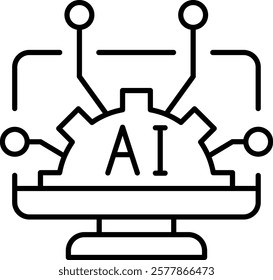 Analytics line editable icon set. Containing data analytics, graph visualization, dashboard metrics, report, financial, seo analytics, and more. Vector illustration