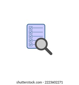 analytics marketing icon, analytic marketing vector flat design sign symbol