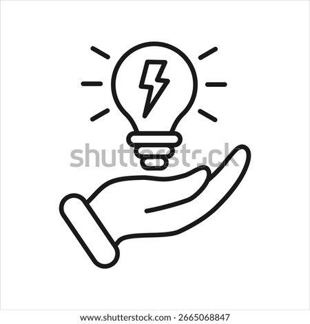 Analytics Outline Icon Vector Illustration