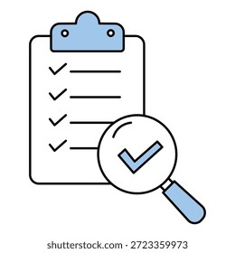 Analytics Report Dashboard and Data Insights Icon