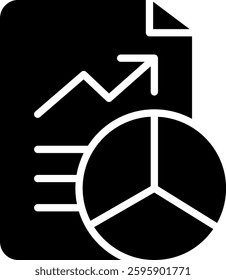 Analytics Report Icon for Data Insights and Marketing Performance