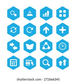 analytics, research icons universal set for web and mobile