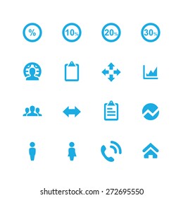 analytics, research icons universal set for web and mobile