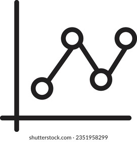 Icono de esquema de estadísticas de ventas de análisis