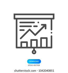 Analytics vector icon