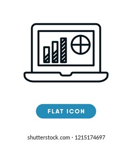 Analytics vector icon