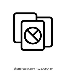 Analytics vector icon