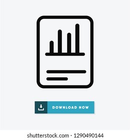 Analytics vector icon