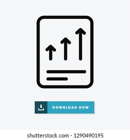 Analytics vector icon