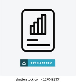 Analytics vector icon