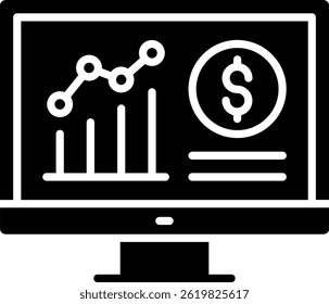 Analytics vector icon. Can be used for printing, mobile and web applications.