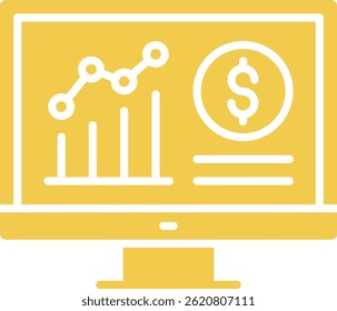 Analytics vector icon. Can be used for printing, mobile and web applications.