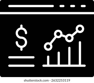 Analytics vector icon. Can be used for printing, mobile and web applications.