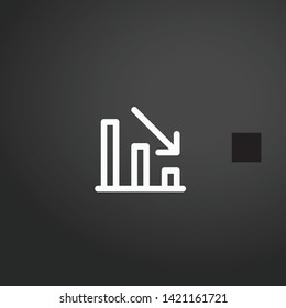 Analytics vector icon. Analytics concept stroke symbol design. Thin graphic elements vector illustration, outline pattern for your web site design, logo, UI. EPS 10.