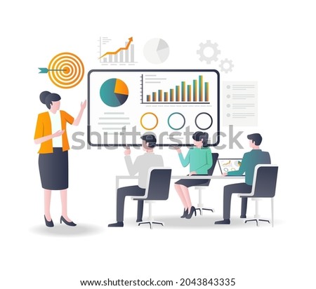 Analyze company data and determine targets