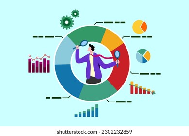 Análisis de datos, análisis de investigación financiera, análisis de datos