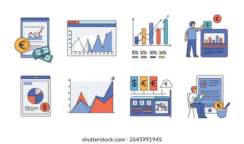 Gráficos y datos financieros de Analyze: obtener información y crecer