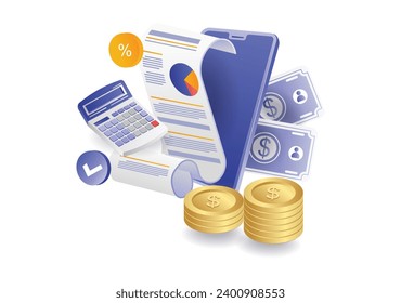 Analizar datos financieros con aplicaciones para smartphones