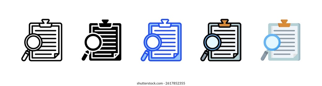 Analyze Icon Collection With Multiple Styles