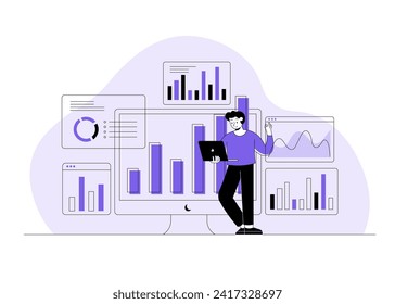 Analyzing business data, Business data analytics, Analytics and research, Financial reports and investments, SEO analytics optimization, company financial evaluation, 