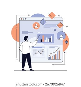 Analisando as métricas de crescimento e desempenho dos negócios para planejamento estratégico e tomada de decisões