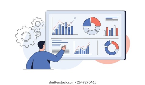 Analyzing Business Performance Data Through Charts Graphs and Visualizations to Understand Trends and Make Informed Decisions