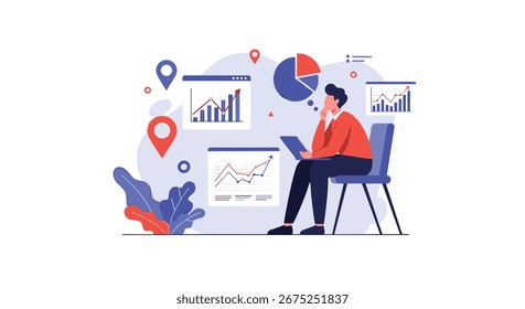 Analisando o desempenho dos negócios e as tendências de mercado para tomada de decisões estratégicas e planejamento futuro