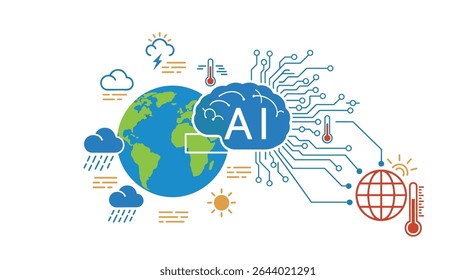Analyzing Climate Changes Using Artificial Intelligence and Modern Technologies to Help Save Earth