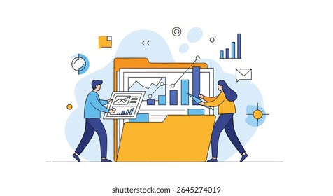 Analyzing Data Charts And Reports In Large Folders
