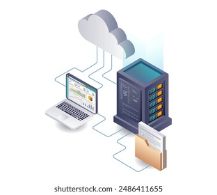 Análisis de redes de datos en sistemas de servidores en la nube