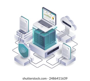 Analysieren von Datenserver-Management-Sicherheitsnetzwerken