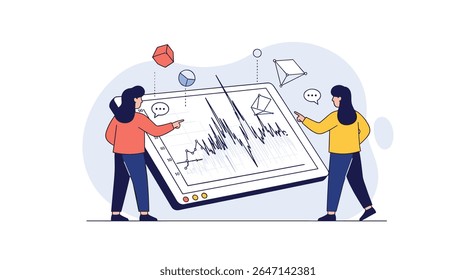 Analisando Dados Uma Perspectiva De Trabalho Em Equipe Revelando Insights Explorando Tendências Examinando Informações Interpretando Resultados