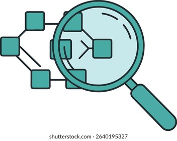 Analyzing Interconnected Data Cubes A Visual Representation of Data Analysis and Network Connectivity