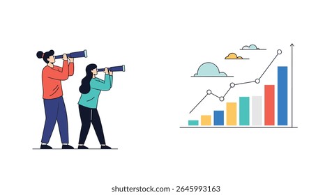 Análisis de las tendencias del mercado y previsión de estrategias futuras de crecimiento empresarial