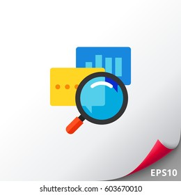 Analyzing statistics with magnifying glass