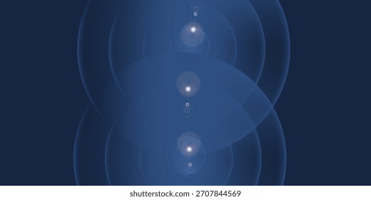 Flare azul anamórfico de la lente de la parte inferior con el fondo negro para el diseño de la superposición o el modo de mezcla de la pantalla