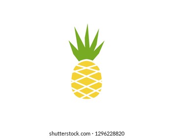 Ananas fresh fruit for logo