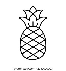 Ananas Vector Icon fully editable
