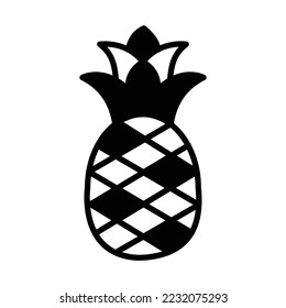 Ananas Vector Icon fully editable

