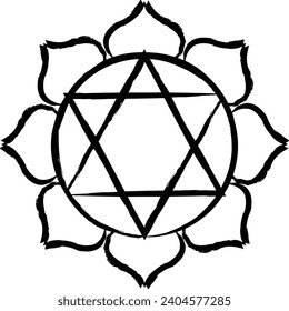 Anantha hand drawn vector illustration