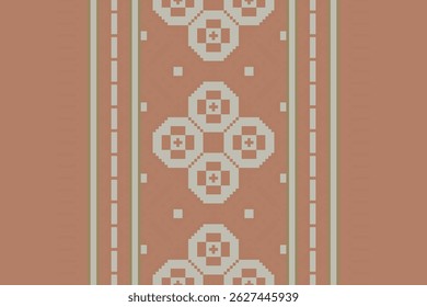 Anarkali frock design Seamless Bandana print silk Motif embroidery, Pixel Ikat embroidery vector Design for Print egyptian hieroglyphs tibetan geo pattern