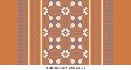 Anarkali Pattern Seamless Australian aboriginal pattern Motif embroidery, Pixel Ikat embroidery vector Design for Print indonesian batik motif embroidery native american kurta mughal design