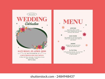 Anata Wedding Invitation Template, Wedding Invites, save the date, Birthday Invites, Video Invites, E-Cards.