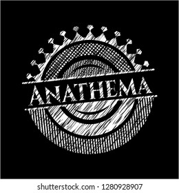Anathema chalkboard emblem