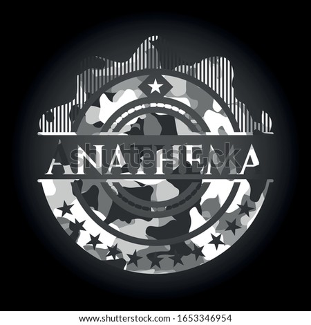 Anathema on grey camo texture