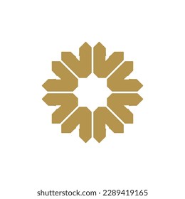 Anatolian Culture Motif Colorful Abstract Carpet and Rug Pattern Logo Turkish Design Template Vector a261
