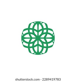 Anatolian Culture Motif Colorful Abstract Carpet and Rug Pattern Logo Turkish Design Template Vector a179